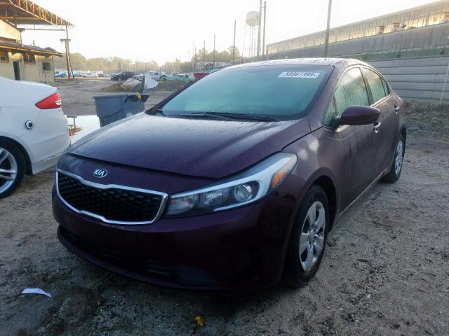 Damaged Kia Forte Car for sale and auction | 3KPFK4A74HE158349