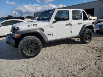  Salvage Jeep Wrangler