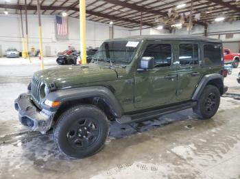  Salvage Jeep Wrangler