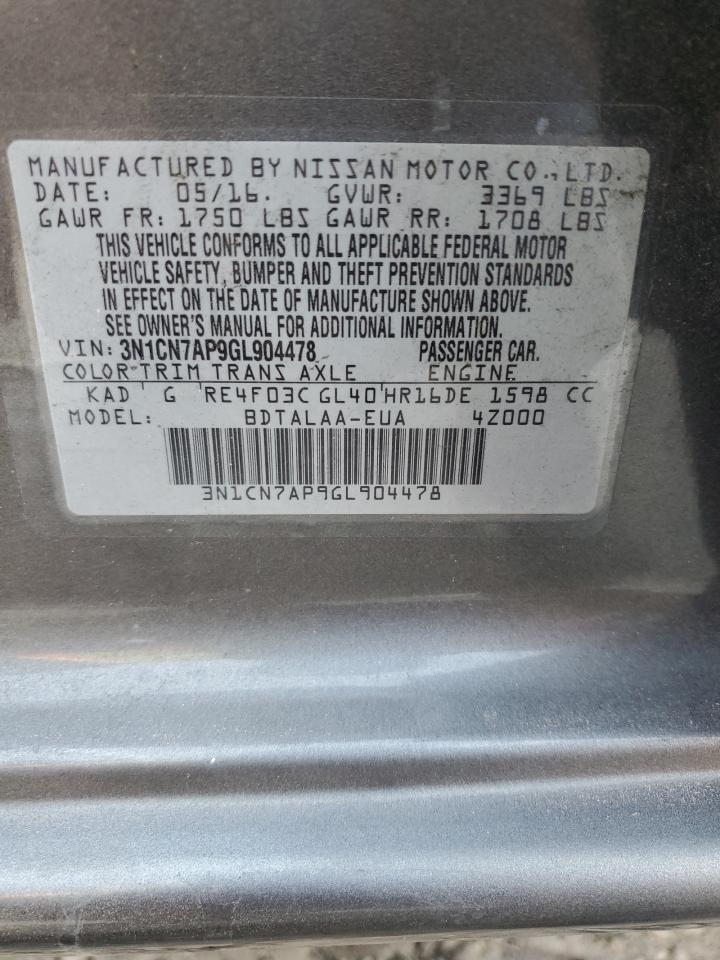 Nissan Versa S Image 11