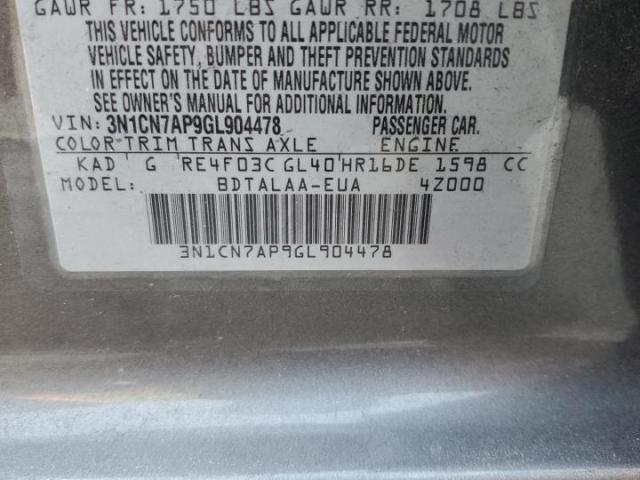 Nissan Versa S Image 11