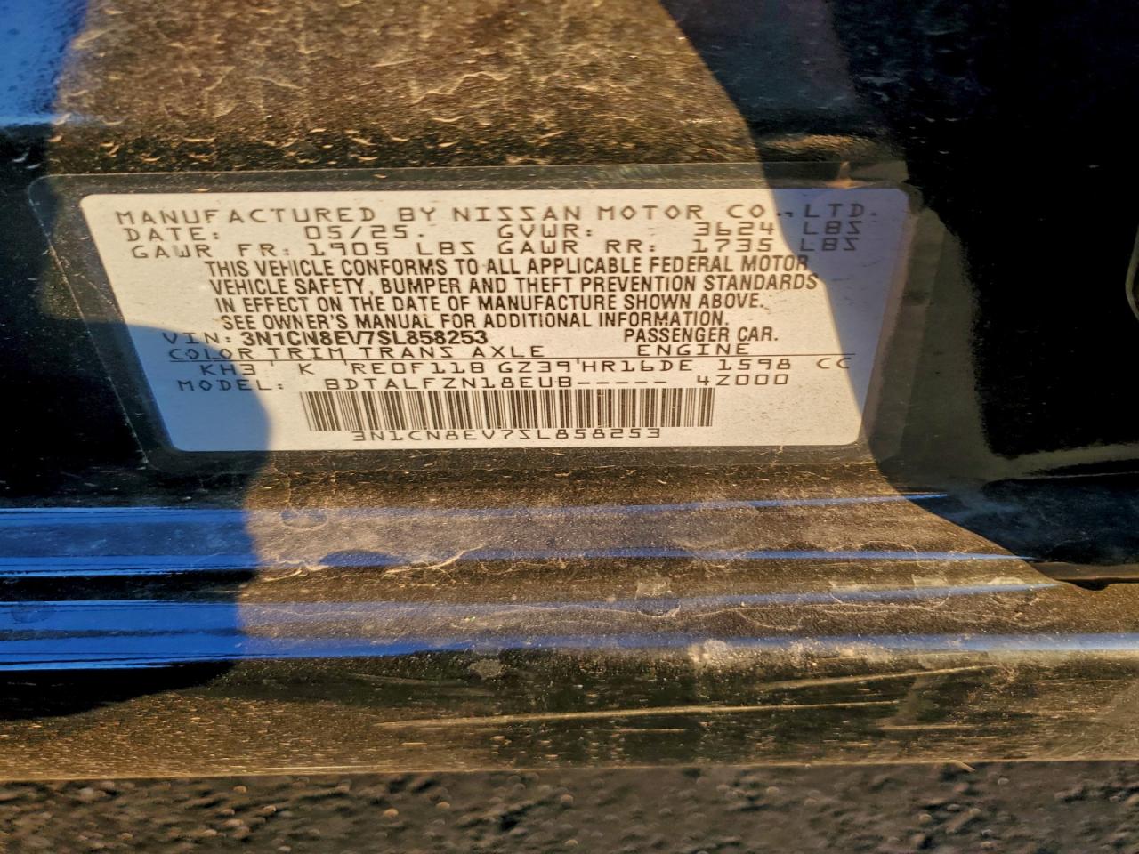 Nissan Versa Sv Image 11