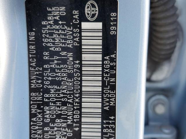 Toyota Camry Hybrid Image 6