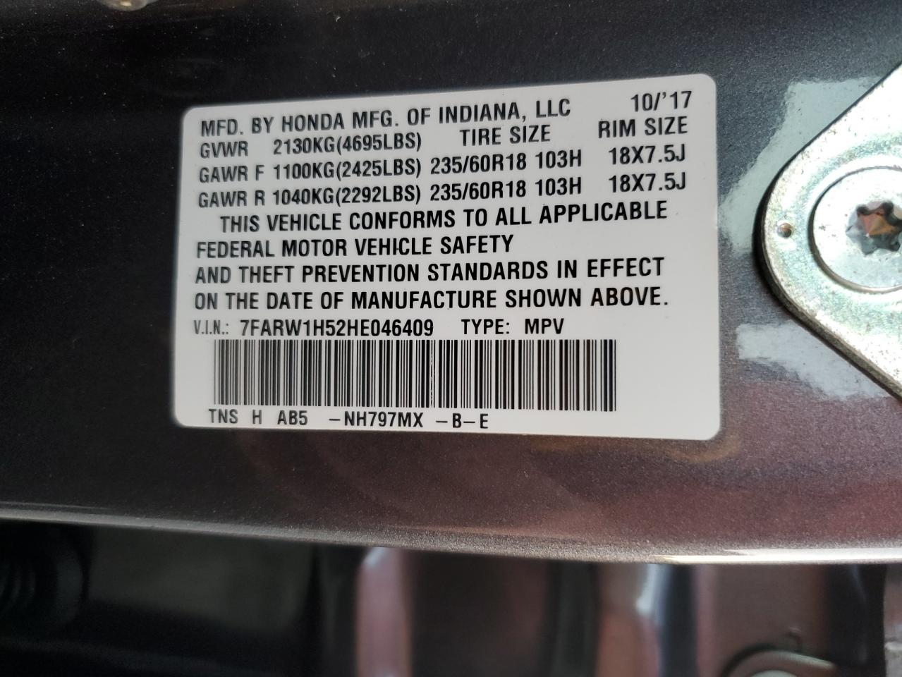 Honda Crv Ex Image 13