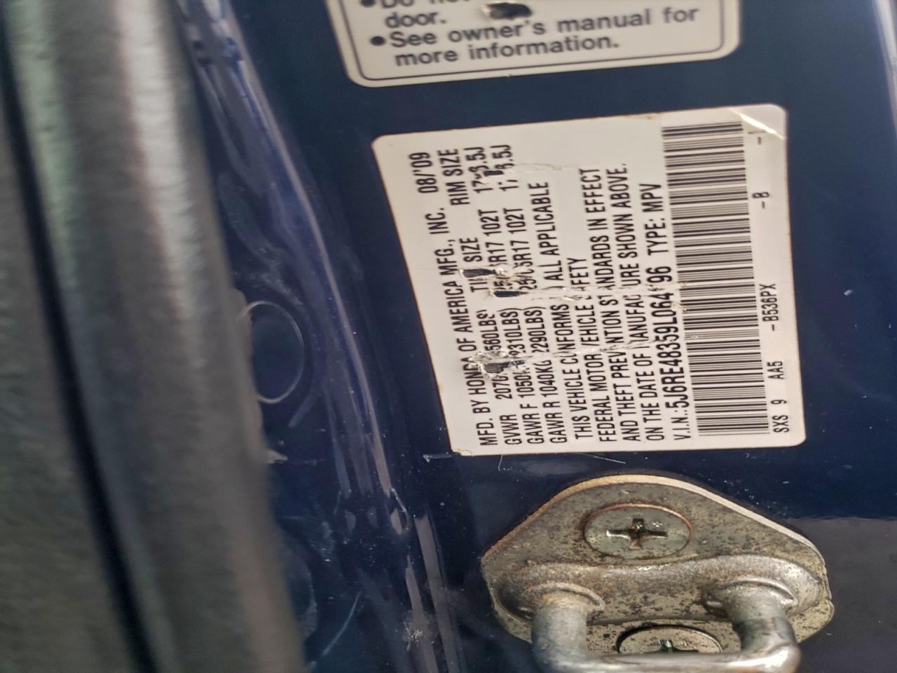 Honda Crv Lx Image 10