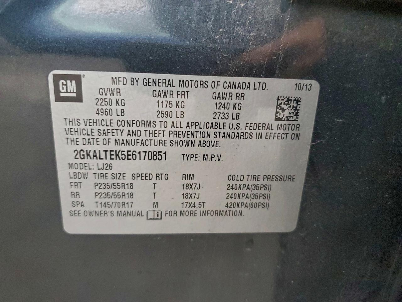 GMC Terrain Slt Image 12