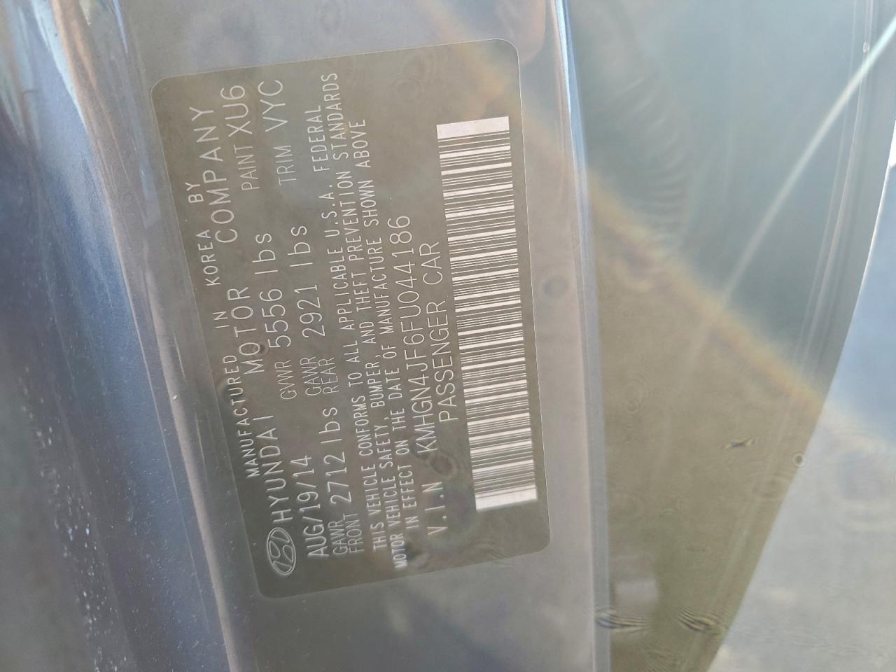 Hyundai Genesis 5.0l Image 12