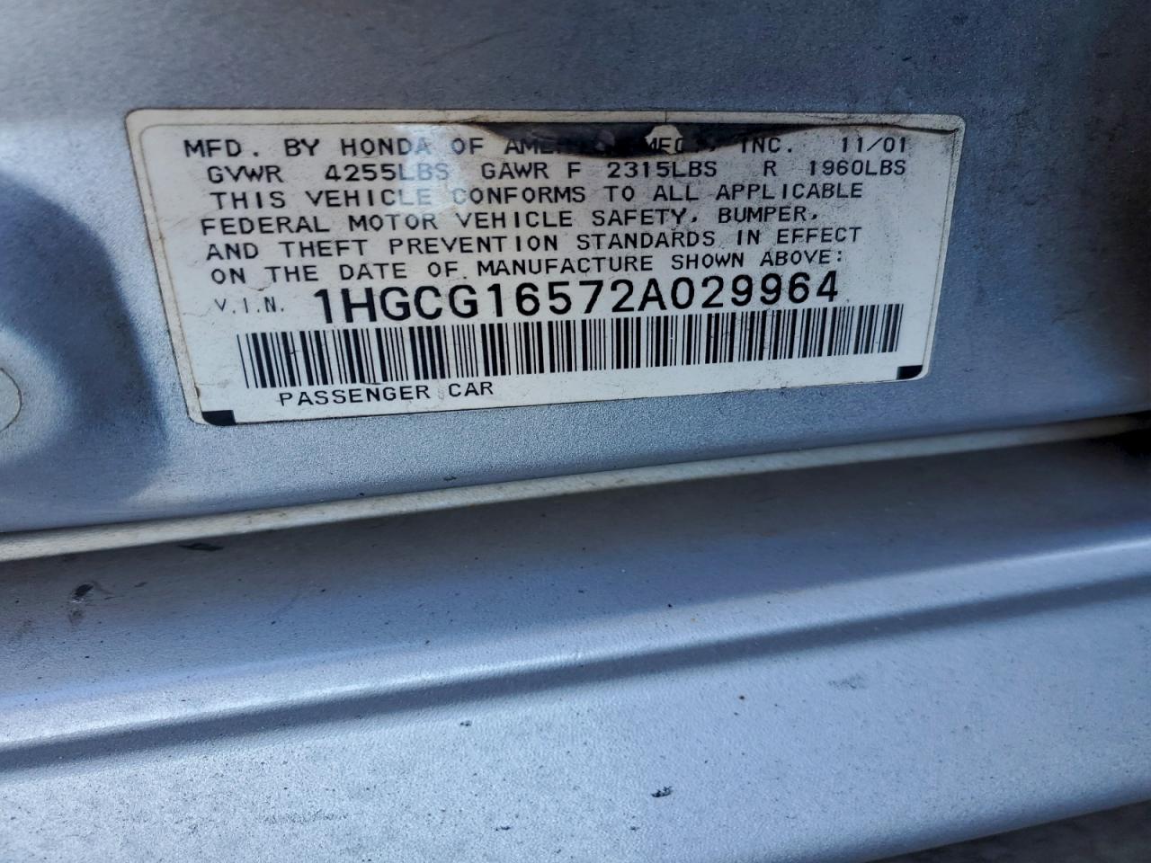 Honda Accord Ex Image 12