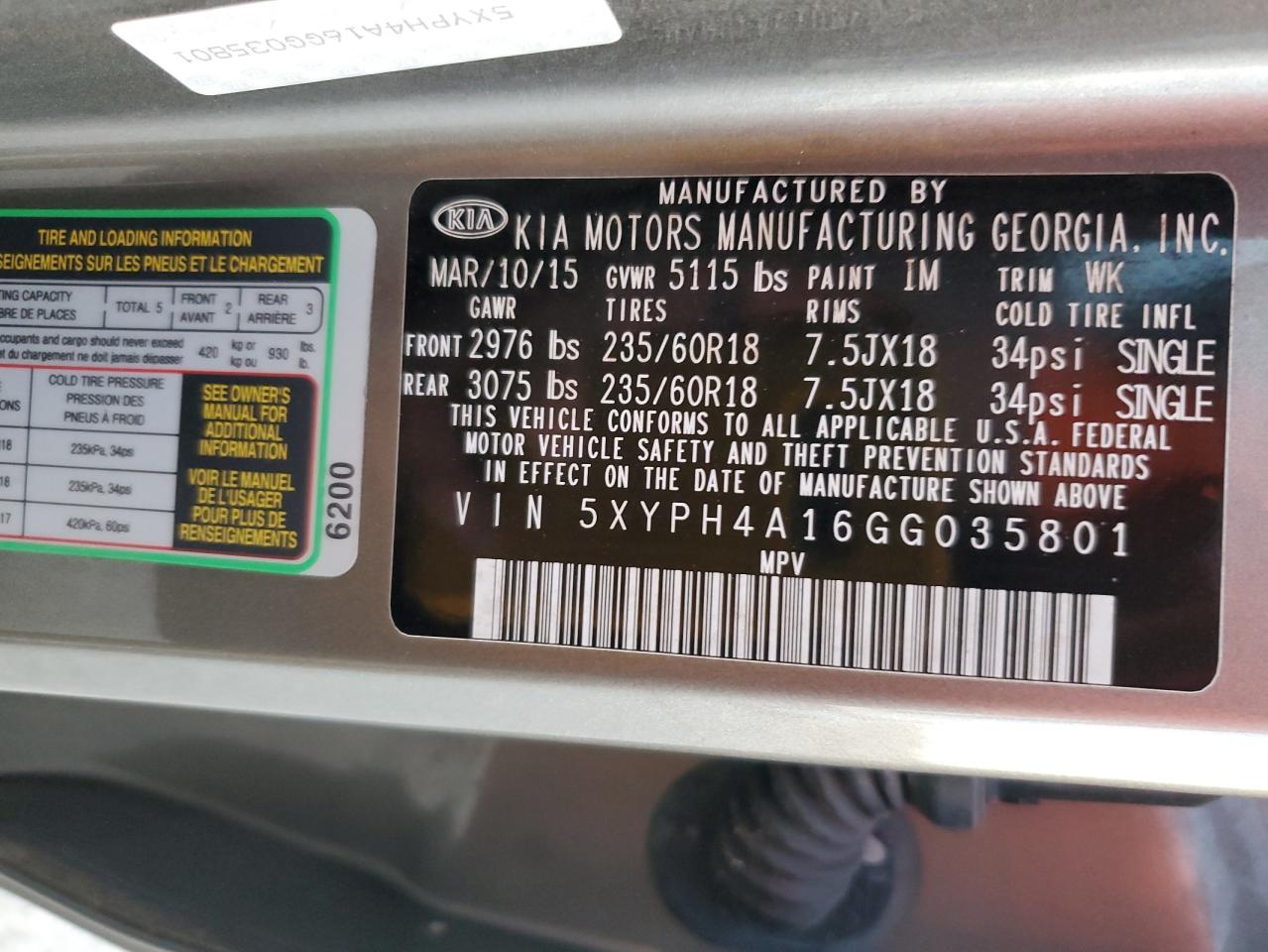 Kia Sorento Ex Image 13