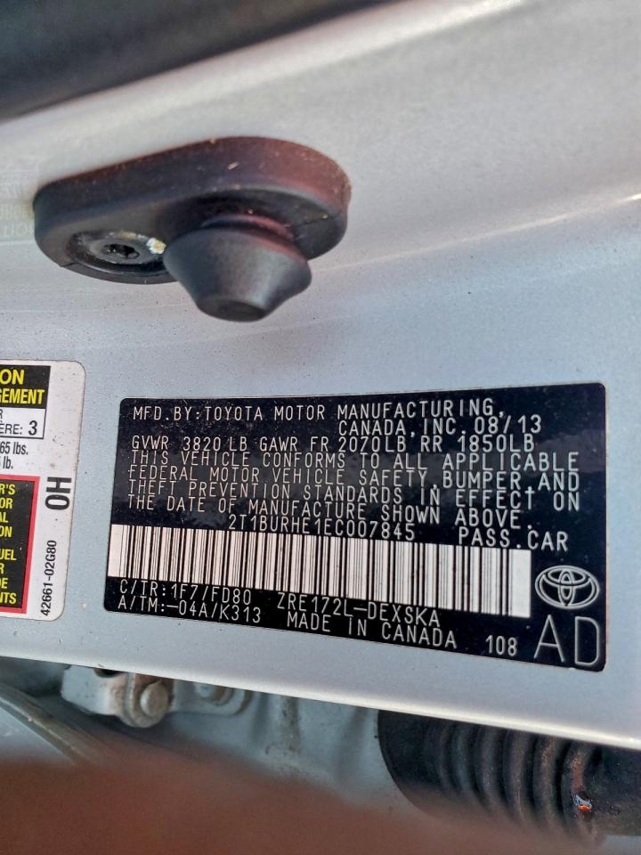 Toyota Corolla L Image 12