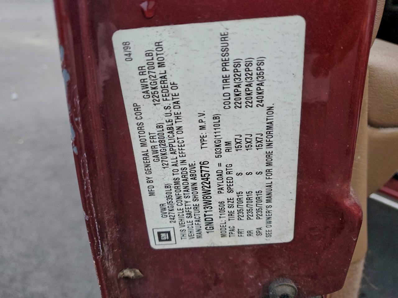 Chevrolet Blazer Image 11