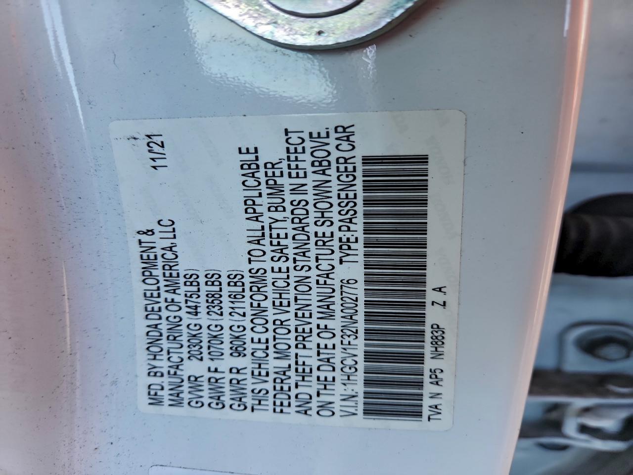 Honda Accord Sport Image 13