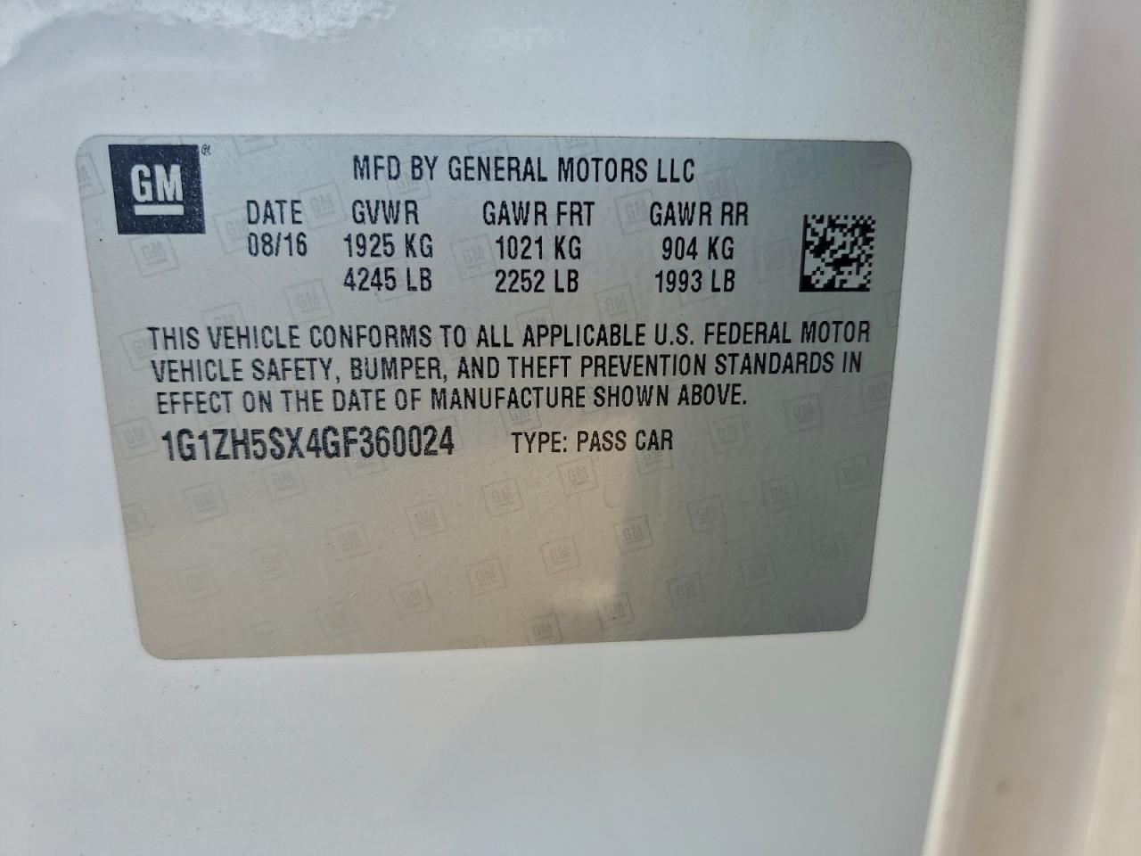 Chevrolet Malibu Premier Image 8