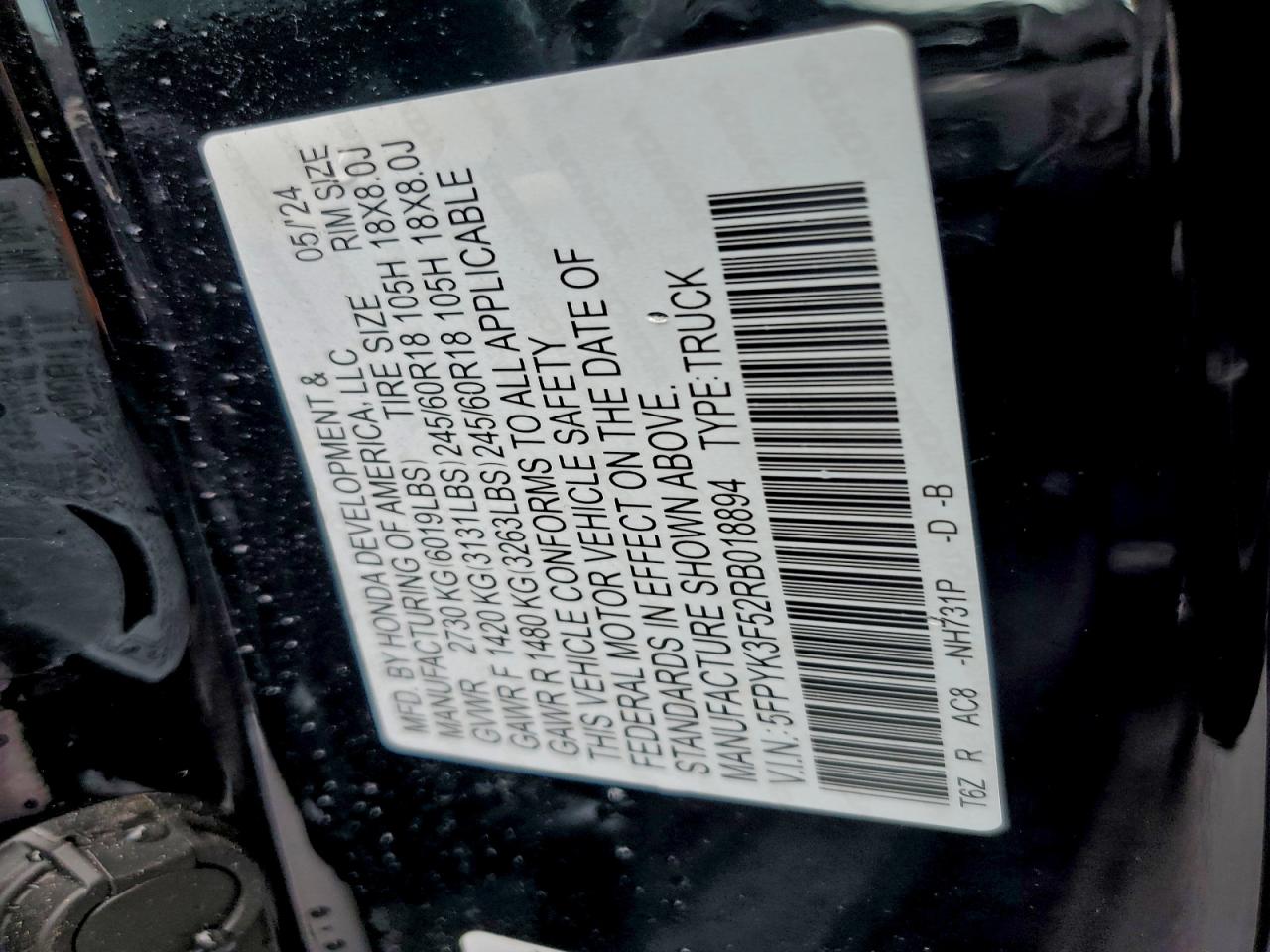 Honda Ridgeline Rtl Image 5