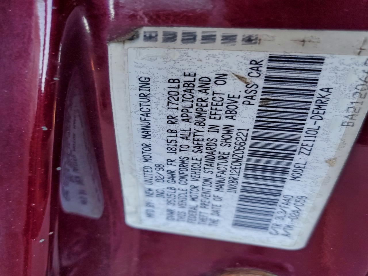 Toyota Corolla Ve Image 11