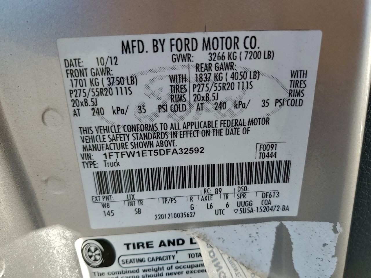 Ford F-150 Supercrew Image 7