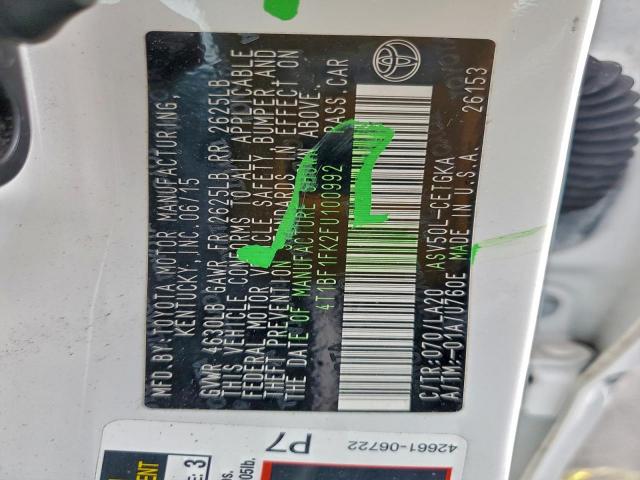 Toyota Camry Le Image 9