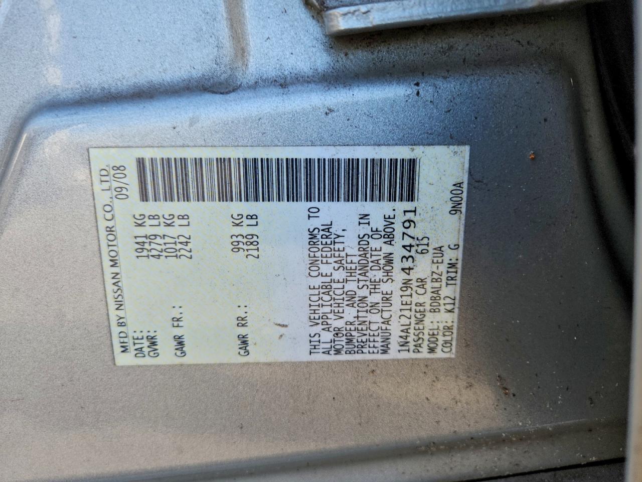 Nissan Altima 2.5 Image 4