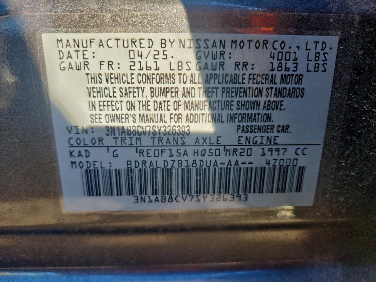 Nissan Sentra Sv Image 11