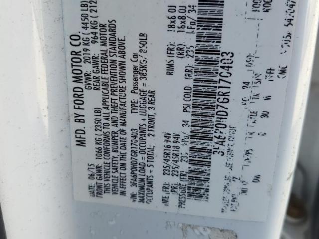 Ford Fusion Se Image 12