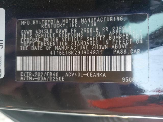 Toyota Camry Base Image 11