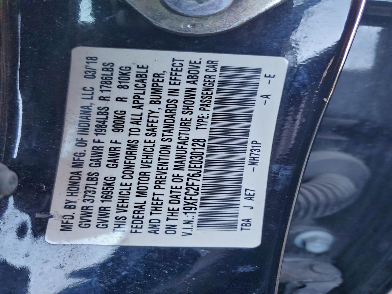 Honda Civic Ex Image 2