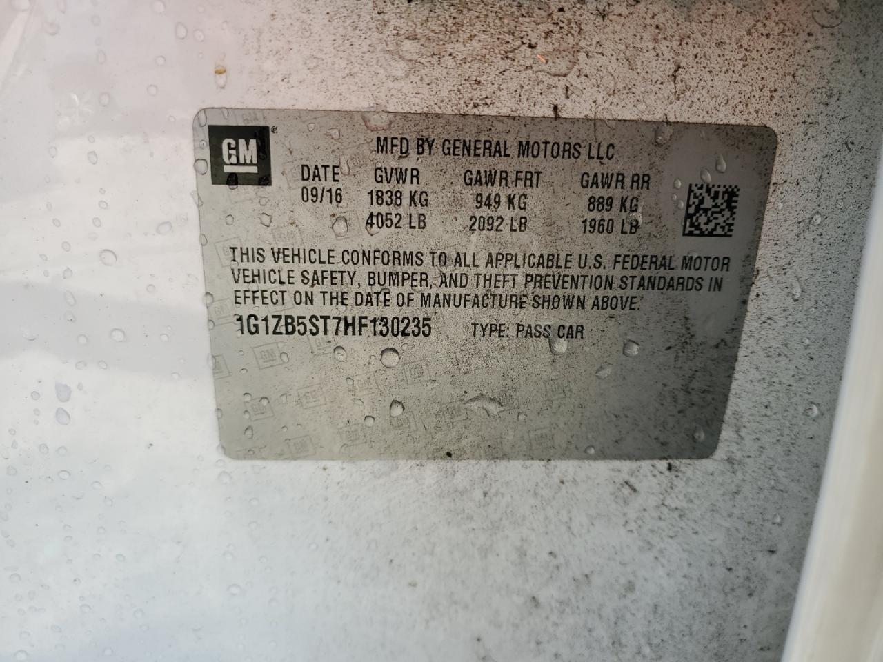 Chevrolet Malibu Ls Image 8