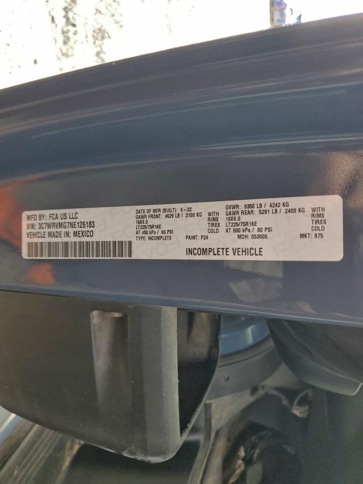 Ram Promaster 3500 Standard Image 10