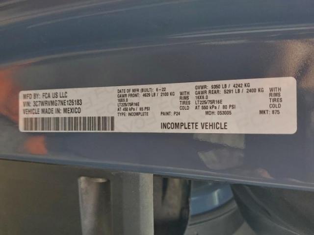 Ram Promaster 3500 Standard Image 10