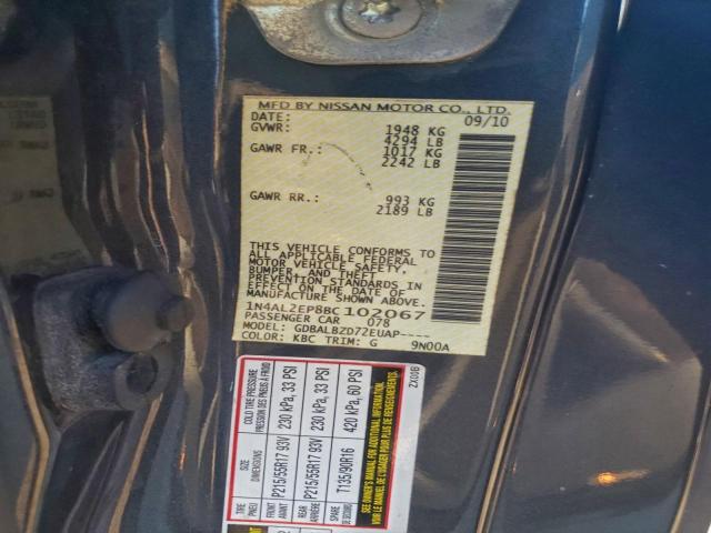 Nissan Altima S Image 9