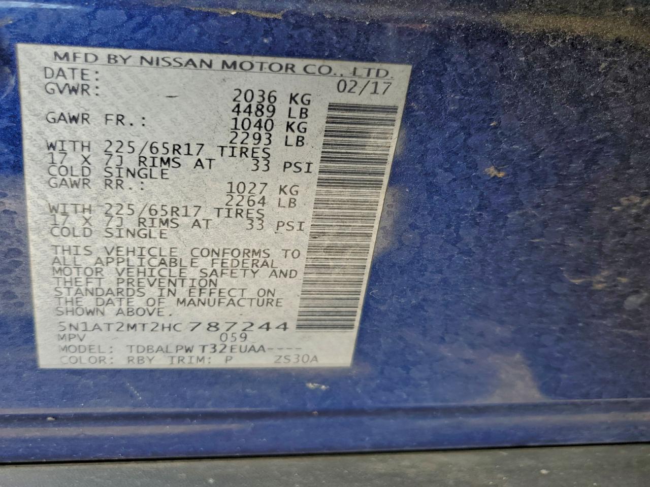 Nissan Rogue S Image 10