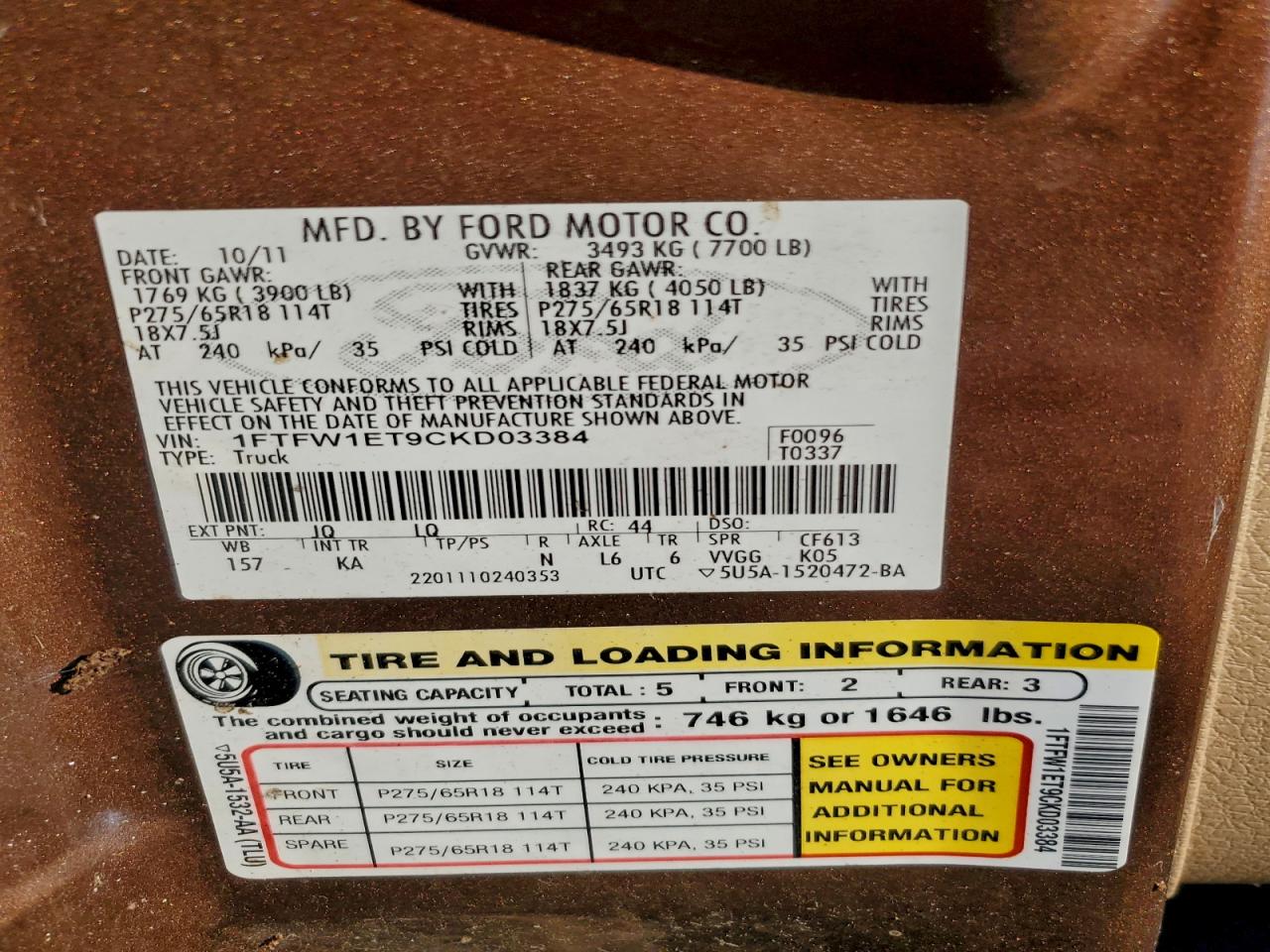 Ford F-150 Supercrew Image 6