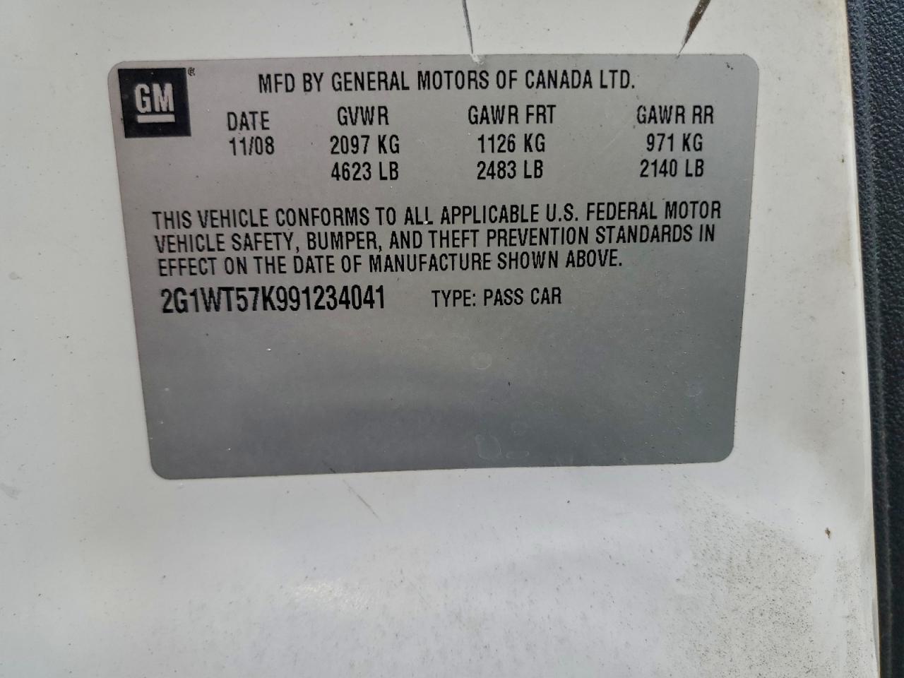 Chevrolet Impala 1lt Image 8