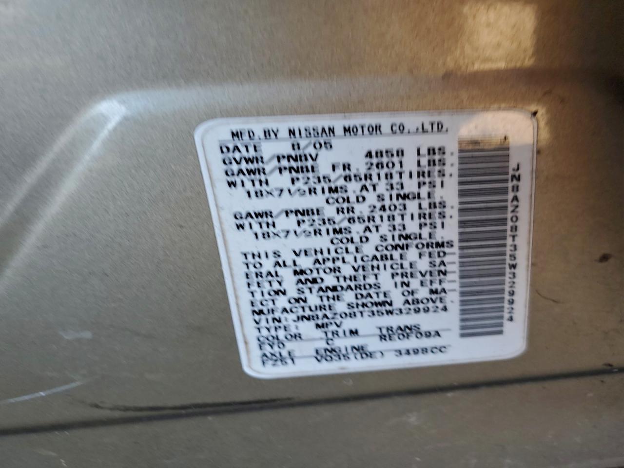 Nissan Murano Sl Image 6