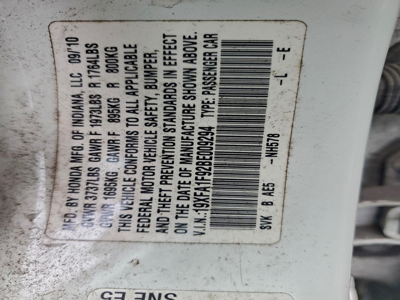 Honda Civic Exl Image 13